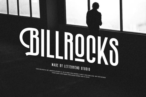 Billrocks: A Display Font That Elevates Social Media and Brand Campaigns