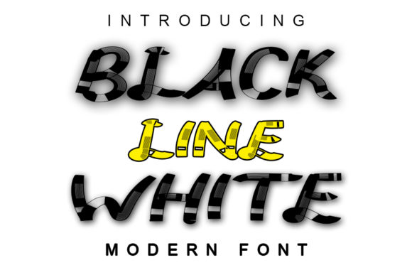 Black Line White for Professional Branding and Creative Projects
