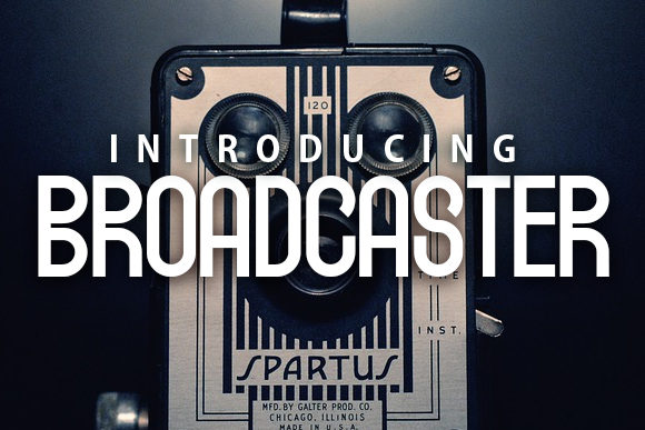 Broadcaster: The Powerful Display Font for Bold Business Branding
