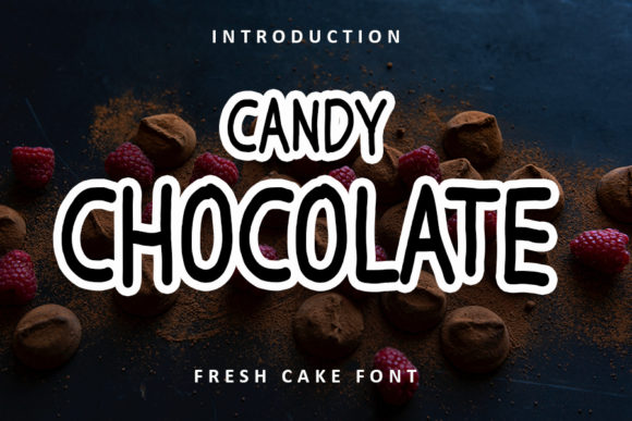 Candy Chocolate Display Font for Eye-Catching Designs