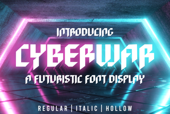 Cyberwar Font for Modern Business Branding