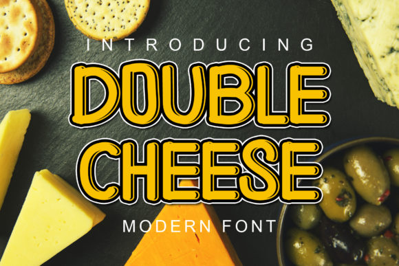 Double Cheese Font for Branding and Design Projects
