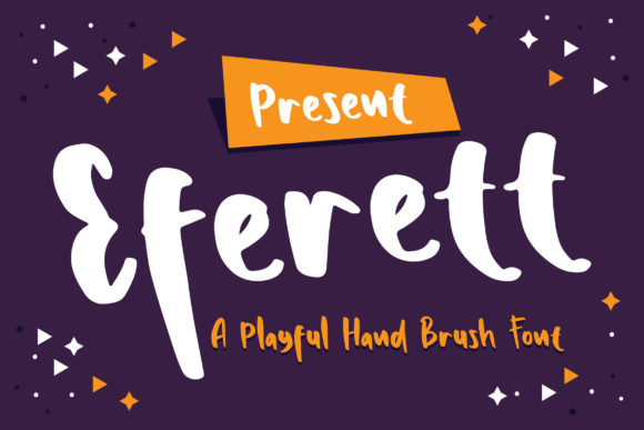 Eferett: A Playful Display Font for Vibrant Web Projects