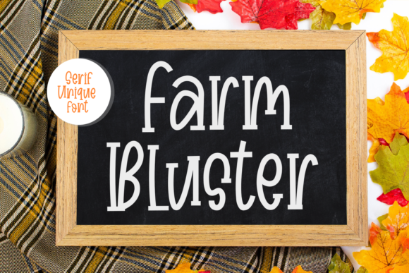 Farm Bluster: The Quirky Display Font for Handmade Brands