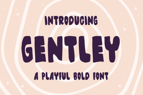 Gentley: The Bold Display Font That Transforms Small Business Branding