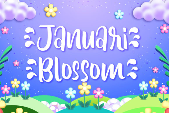 Januari Blossom: A Sweet Font for Branding That Feels Personal
