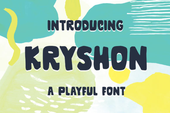 Kryshon: A Playful Display Font for Modern Web Design