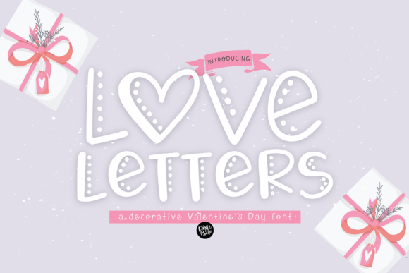 Love Letters: A Sweet Display Font for Romantic Branding