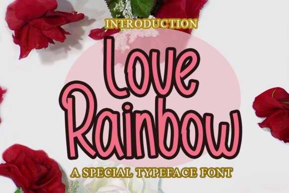 Love Rainbow: A Display Font That Elevates Your Branding
