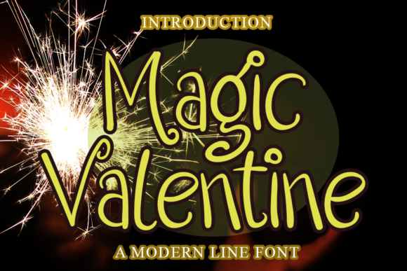 Magic Valentine: A Quirky Display Font for Unique Branding
