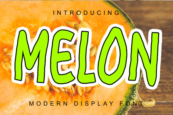 Melon Font for Bold Branding and Visual Impact
