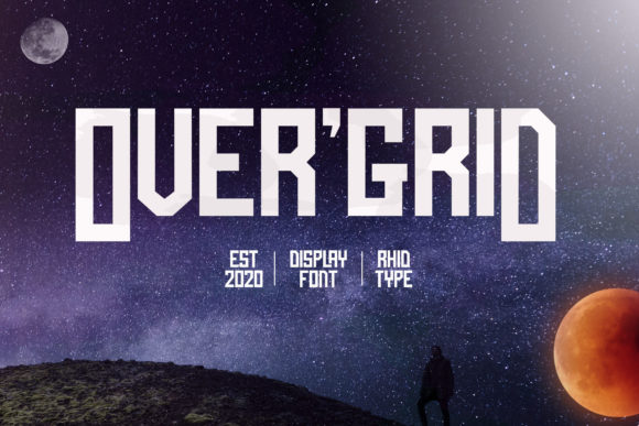 Over Grid: A Bold Font for Professional Branding