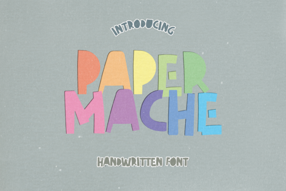 Paper Mache: A Joyful Display Font for Standout Campaigns
