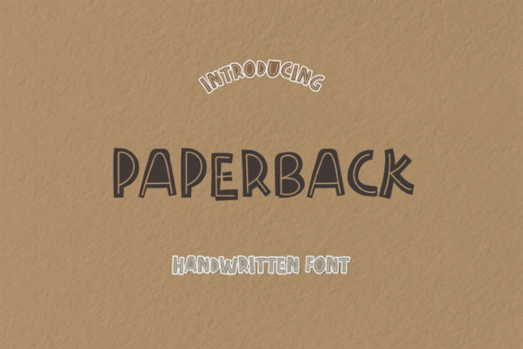 Paperback Font for Web Design and Branding Projects