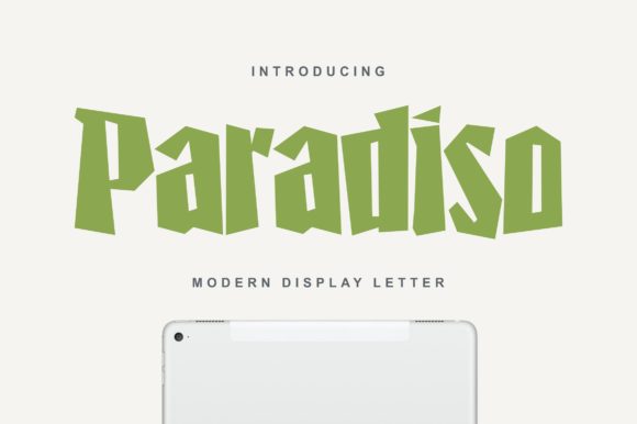 Paradiso: The Retro-Inspired Display Font That Elevates Campaigns
