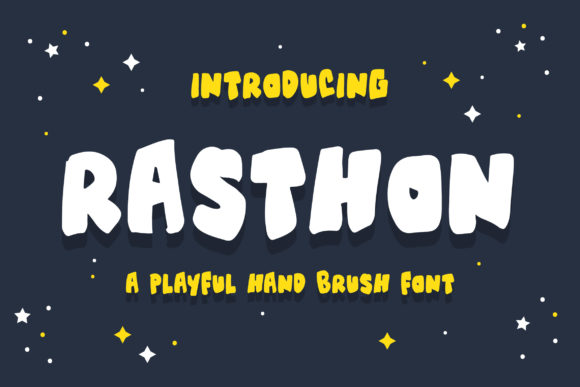 Rasthon: The Bold Display Font for Modern Web Design