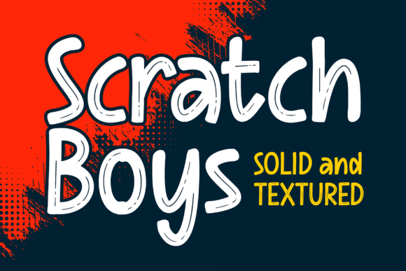 Scratch Boys: The Playful Typeface for High-Impact Campaigns