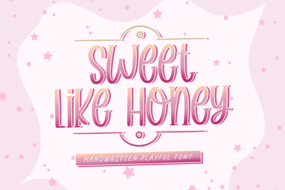 Sweet Like Honey Font for Web and Brand Design