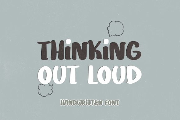 Thinking out Loud: The Playful Display Font for Standout Web Design