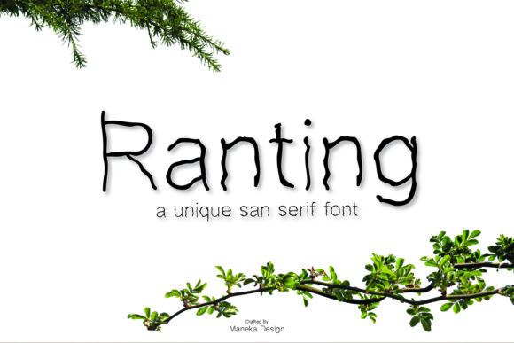 Upgrade Your Brand with the Ranting Display Font