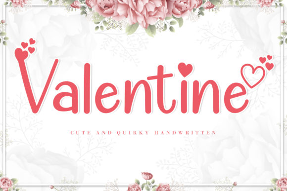Valentine Cute: A Font That Adds Romantic Flair to Branding