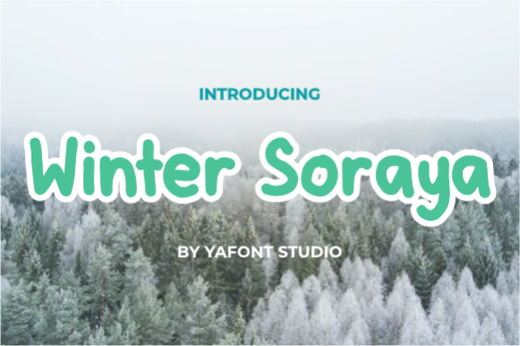 Winter Soraya Display Font for Editorial Design